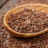 Flax seeds brown